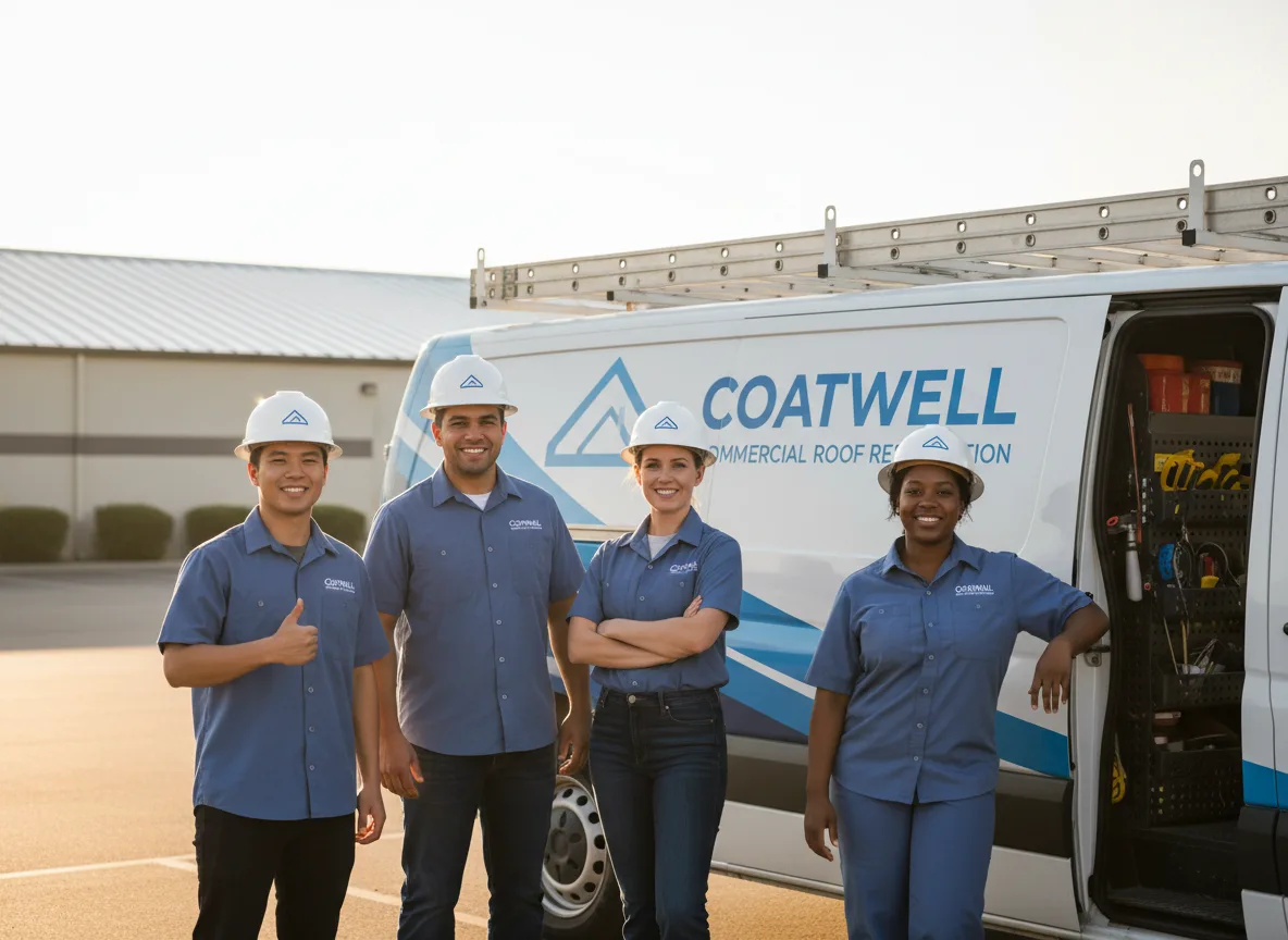 Commercial roof coating company in Dodgeville, WI